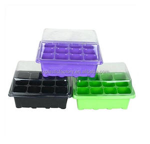Kit de bandeja de germinación de 12 celdas de plástico, grosor personalizado, para vivero de <span class=keywords><strong>semillas</strong></span>, <span class=keywords><strong>se</strong></span> puede usar con esterilla de calor - Product Image 6