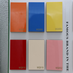 Placa de mdf laminada pré-acabada, brilhante uv de 16mm 18mm face de melamina e1 e2 mdf - Product Image 3