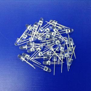 อินฟาเรด5มม. ไดโอด LED หัวกระสุน850nm F5 IR มุมลำแสงแคบ10deg 0.12W 200mW/sr 80mA - Product Image 5