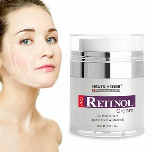 Creme facial hidro placenta, creme de retinol anti-idade para remoção de estiramento