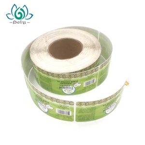 Personalizado impermeable recipiente de vidrio etiqueta de la botella - Product Image 1