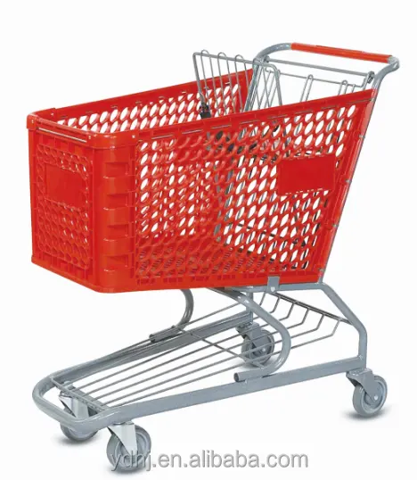 supermarket shopping trolley coin locks/shopping cart wheel lock