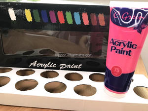 Peinture acrylique colorant sans toxique, 75ml/Vol, étiquette privée - Product Image 3