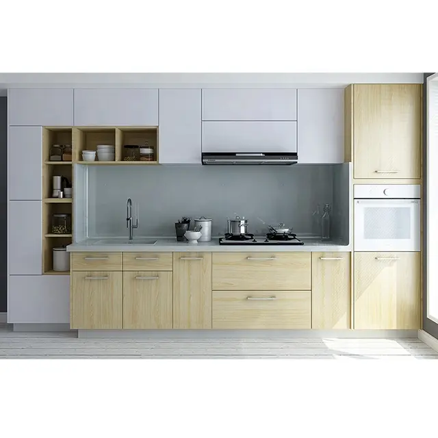 Cheap simple modern kitchen cabinets for small space