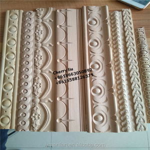 บัวไม้ประดับลายใบอะคานธัสขนาดใหญ่และลายลิ้นสำหรับตกแต่งตู้ - Product Image 5
