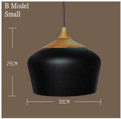 Modèle B noir diamètre 30cm