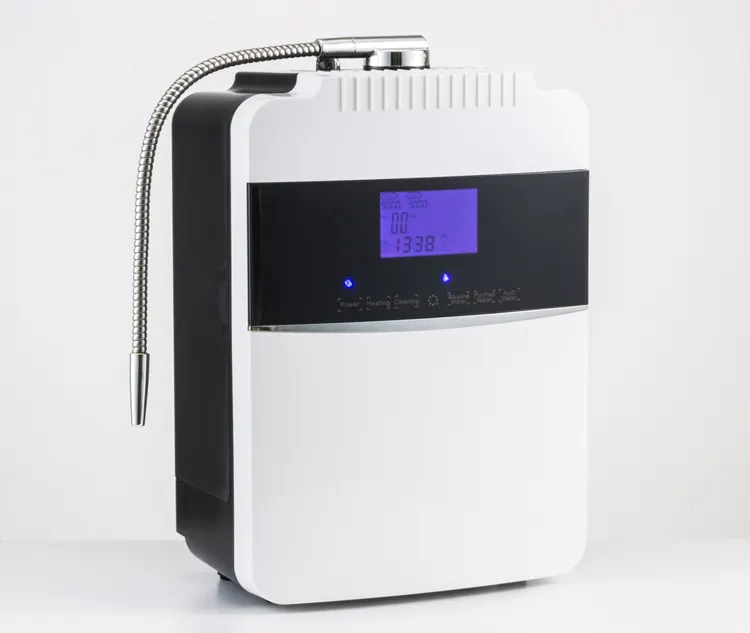 EHM alkaline and acidic water ionizer purifier with 8 large size plates