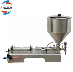 High quality pneumatic single head cream cone filling machine/ piston cream filler