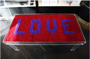 Boîte <span class=keywords><strong>à</strong></span> <span class=keywords><strong>fleurs</strong></span> pour 104 Roses, transparente en acrylique Extra-Large, durable - Product Image 5
