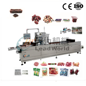 <span class=keywords><strong>Machine</strong></span> d'emballage sous vide thermoformante entièrement automatique pour céréales, noix, jambon et saucisses - Product Image 2