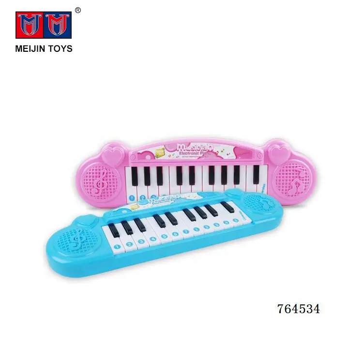 Mainan Plastik 22 Nada, Mainan Keyboard Piano Organ Elektronik untuk Anak-anak
