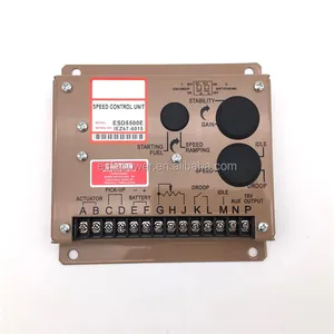 Regulador electrónico ESD5500, Control de velocidad del motor, ESD5500E