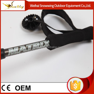 OEM mejor competitivo fibra <span class=keywords><strong>de</strong></span> carbono bastones <span class=keywords><strong>de</strong></span> <span class=keywords><strong>trekking</strong></span> senderismo sticks polacos - Product Image 2