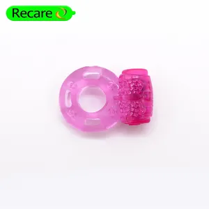 mens vibrator oem custom designed vibrating condom for men vibrating ring