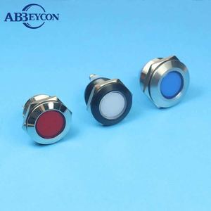 8 mét 10 mét kim loại điện áp thấp 6V 12V LED tín hiệu trạng thái chỉ số thí điểm ánh sáng đèn với dòng - Product Image 2