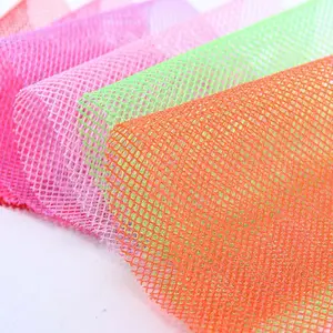 Polyester Mesh Fabric 120GSM Polyester Diamond Mesh Fabric For Backpack