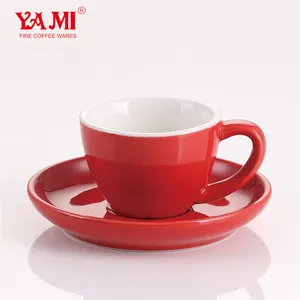 90CC/200CC/250CC New Design WBC Ceramic Espresso Coffee and Tea Cup for Cafe