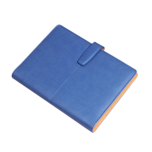 Promotion Custom A5 Business Loose Leaf Notebook Refillable Pu <strong>Leather</strong> <strong>Notepad</strong> with Pen Holder 6 Rings Binder Planner Journal - Product Image 3