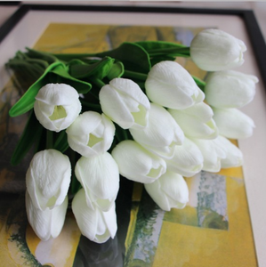 <span class=keywords><strong>Fiore</strong></span> artificiale del <span class=keywords><strong>tulipano</strong></span> di tocco reale per la decorazione domestica - Product Image 4