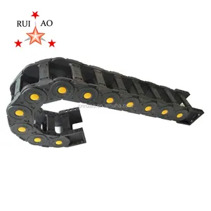 35*75 drag chain cable carrier plastic energy chain for protection machine cables and tubes