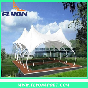 Ptfe stadio tensostruttura a membrana, <span class=keywords><strong>struttura</strong></span> della membrana gradinate tenda a <span class=keywords><strong>baldacchino</strong></span> - Product Image 2