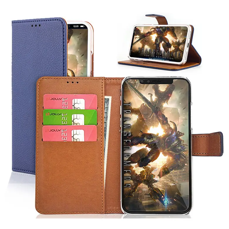Luxury Leather Mobile Phone Case Cover For Samsung Galaxy Note 9 Case
