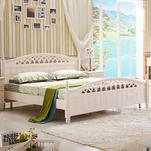 South Shore Gaya Pastoral Queen Bed Set Furniture Kamar Tidur Set Furniture