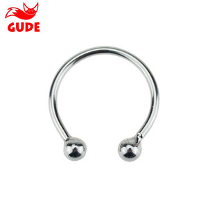 6 Maat Vertraging Tijd Roestvrij Staal Penis Ring Sieraden Mannelijke Kuisheid Haan Ring - Product Image 1