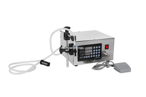 Bespacker XK-280 manual botella de agua bebidas leche pasta líquida máquina de llenado - Product Image 2