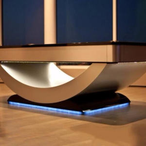 Table de piscine à 8 boules <span class=keywords><strong>en</strong></span> ardoise, pied <span class=keywords><strong>arc</strong></span>-<span class=keywords><strong>en</strong></span>-<span class=keywords><strong>ciel</strong></span>, carom, nouveau design, bon marché, <span class=keywords><strong>en</strong></span> promotion - Product Image 1