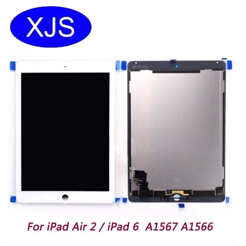 9.7 ''lcd Máy Tính Bảng màn hình bảng điều khiển cho ipad không khí 2 lcd cảm ứng hiển thị số hóa lắp ráp, cho ipad air2 lcd iPad6 A1567 A1566