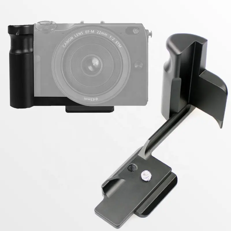 L Plate Bracket Hand Grip Holder For Canon Tripod LB-EOS-M Quick Release L-Bracket Camera Vertical Grip Quick Release Plate