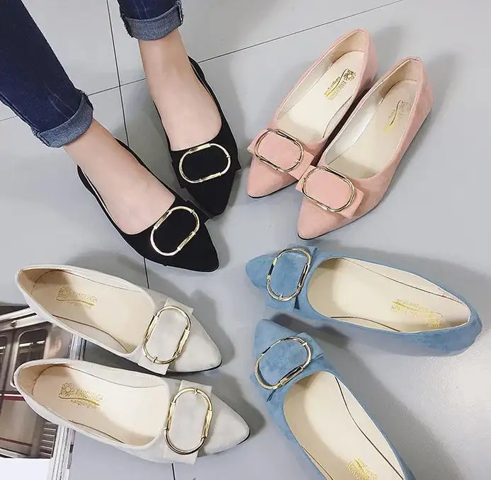 Zapatos planos a la moda para mujer, venta al por mayor, nuevos