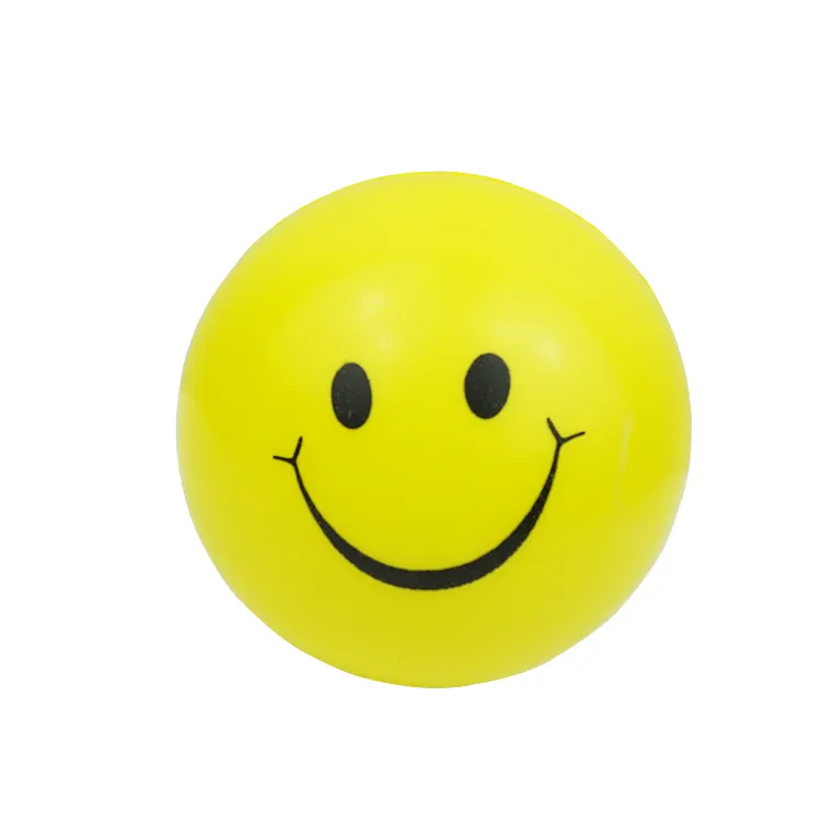 Promotional Gifts Toy Stress Relieve PU Anti Smiley Stress Ball Custom Stress Balls