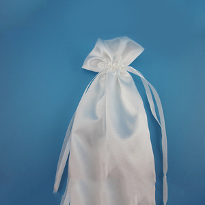 Geri dönüşümlü biobioda özelleştirilmiş saten saç çantası - Product Image 3