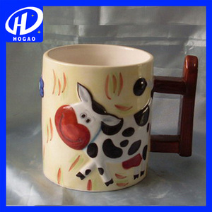 3D encantadores Animales Taza <span class=keywords><strong>de</strong></span> Leche Taza <span class=keywords><strong>de</strong></span> Café <span class=keywords><strong>De</strong></span> Cerámica Pintado A Mano Deco Regalos Creativos - Product Image 1