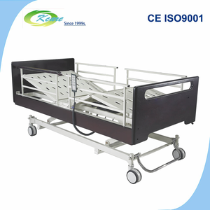 Madera maciza marco <span class=keywords><strong>de</strong></span> aluminio barandilla eléctrico ancianos 3 funciones cama del hogar para la <span class=keywords><strong>venta</strong></span> <span class=keywords><strong>en</strong></span> la India - Product Image 6