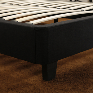 Hotel mobili camera da <span class=keywords><strong>letto</strong></span> di legno doppio telaio <span class=keywords><strong>del</strong></span> <span class=keywords><strong>letto</strong></span> con tessuto testiera - Product Image 6