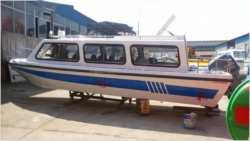 Diskon Harga Murah Perahu Motor Cabin Cruiser Motor Serat Kaca