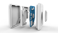 Bouton d'alerte porte-clés Moko H1 Bluetooth Beacon pour l'application IBeacon du fabricant de suivi des personnes