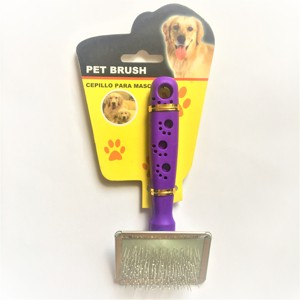 Prodotti per la <span class=keywords><strong>Toelettatura</strong></span> degli <span class=keywords><strong>Animali</strong></span> <span class=keywords><strong>Domestici</strong></span> a Marchio Privato Spazzola Slicker per Cani - Product Image 6