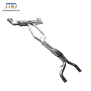 Système d'échappement performant, échappement Valvetronic Catback avec <span class=keywords><strong>télécommande</strong></span> pour Porsche 958 Cayenne 3.0T 3.6 4.8 4.8T - Product Image 4