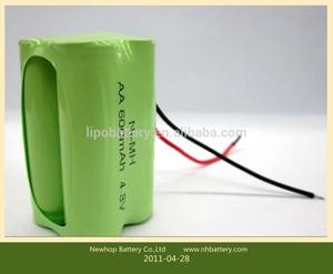Recargable <span class=keywords><strong>7.2</strong></span> <span class=keywords><strong>v</strong></span> aa <span class=keywords><strong>nimh</strong></span> 1500 mah batería para luces solares - Product Image 3