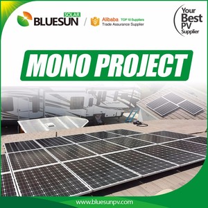 Bluesun panel solar 200 w 24 v mono 72 células 180 w 185 w 190 w 210 w módulo solar - Product Image 6