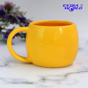 Gran capacidad de cerámica pintada a mano personalizado taza de café Taza de cerámica Emoji - Product Image 5