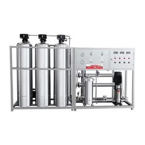 Máquina purificadora de agua potable para uso doméstico, tratamiento Industrial de ósmosis inversa, sistema RO, 500l / h