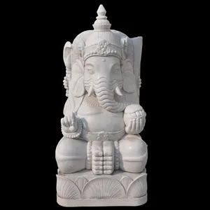 Fabrik preis Indischer Hindu-Gott Lord Shiva Stein Marmor Lebensgroße Statue