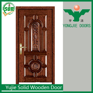Dernier catalogue de modèles de portes en teck en vente chaude - Product Image 2