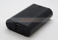 Power Bank Multifungsi Casing Baterai 18650 Output 2A Pengisi Daya 18650 DIY Powerbank untuk Tablet Ponsel