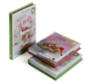 Stampa di <span class=keywords><strong>libri</strong></span> di cucina <span class=keywords><strong>con</strong></span> copertina rigida colorata - Product Image 1